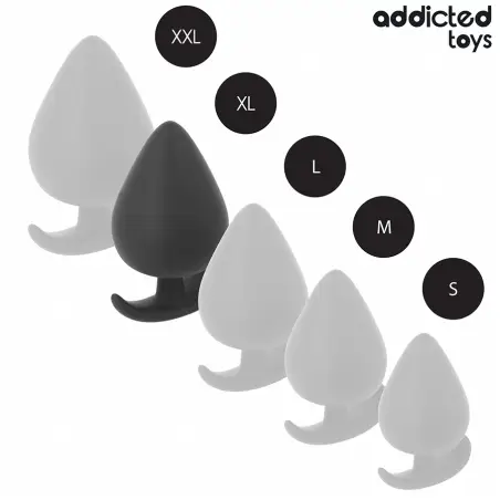 Plug Anal Silicona Talla XL 9.5 cm | Addicted Toys