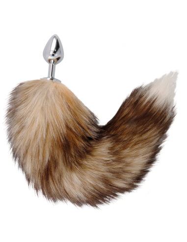 DARKNESS - TAIL BUTT PLUG SILVER 