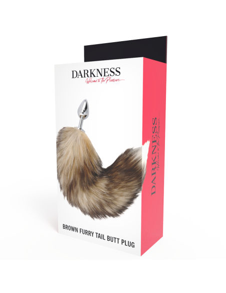DARKNESS - TAIL BUTT PLUG SILVER 