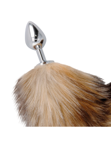 DARKNESS - TAIL BUTT PLUG SILVER 