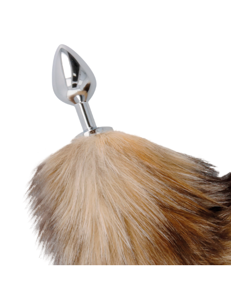 DARKNESS - TAIL BUTT PLUG SILVER 