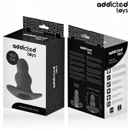 Plug Anal Hueco Silicona Talla XXL 15,2 cm | Addicted Toys