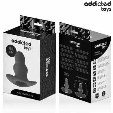 Plug Anal Hueco Silicona Talla XL 13,9 cm | Addicted Toys