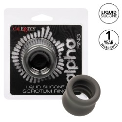 CALEXOTICS - ALPHA ANILLO EXTENSIÓN ESCROTO DOBLE NEGRO CALEXOTICS 2