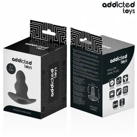 Plug Anal Hueco Silicona Talla L 11.1 cm | Addicted Toys