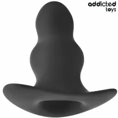 ADDICTED TOYS - PLUG ANAL HUECO SILICONA TALLA M 9,6 CM 2
