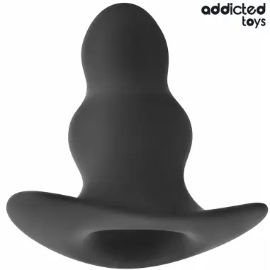 Plug Anal Hueco Silicona Talla M 9,6 cm | Addicted Toys