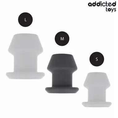 Plug Anal Hueco Extrem Silicona Talla M 8,7 cm