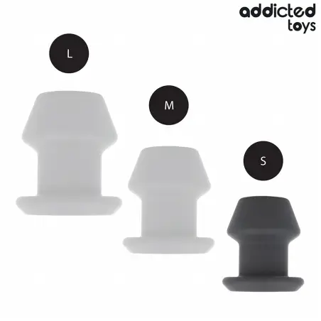 Plug Anal Hueco Extrem Silicona Talla S 7,5 cm