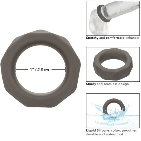 CALEXOTICS - ALPHA ANILLO PROLONG PRISMTICO GRIS CALEXOTICS