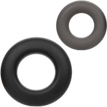 CALEXOTICS - ALPHA SET DE 2 ANILLOS PROLONG GRIS CALEXOTICS