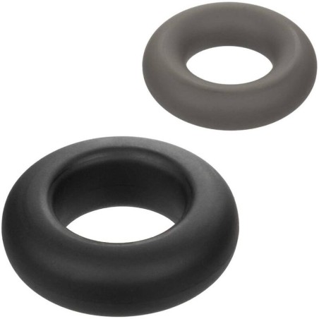 CALEXOTICS - ALPHA SET DE 2 ANILLOS PROLONG GRIS CALEXOTICS