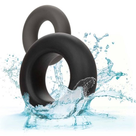 CALEXOTICS - ALPHA SET DE 2 ANILLOS PROLONG GRIS CALEXOTICS