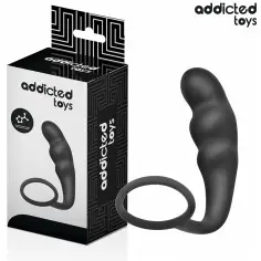 ADDICTED TOYS - PLUG ANAL CON ANILLO SILICONA MODELO 4 2