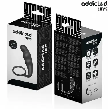 Plug Anal con Anillo Silicona Modelo 4 | Addicted Toys