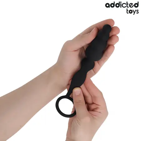 Plug Anal con Anillo Silicona Modelo 5 | Addicted Toys