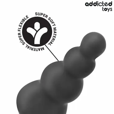 Plug Anal con Anillo Silicona Modelo 5 | Addicted Toys
