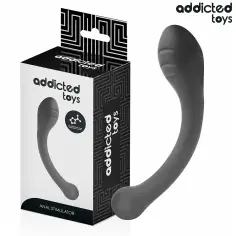 ADDICTED TOYS - ESTIMULADOR ANAL DOBLE SILICONA 18 CM 2