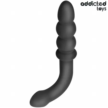 ADDICTED TOYS - MASAJEADOR ANAL DOBLE SILICONA 16,5 CM