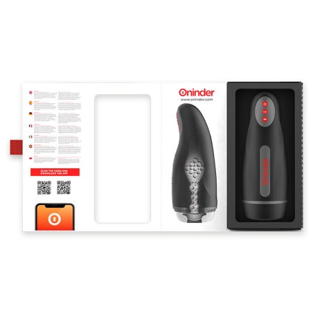 ONINDER - SEOUL MASTURBADOR MASCULINO DE COMPRESION Y VIBRACIÓN - APP GRATUITA ONINDER