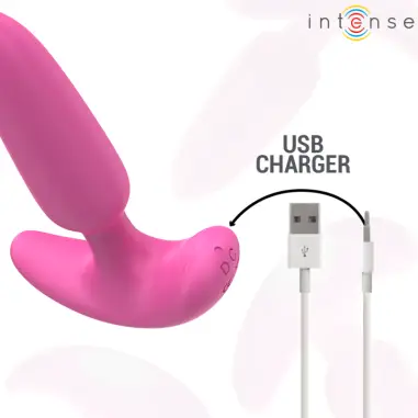 Ross Plug Anal 10 Vibraciones Rosa Control Remoto | Intense