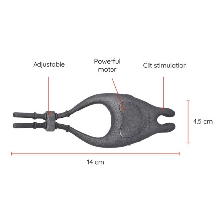 ONINDER - PAMPA ANILLO VIBRADOR AJUSTABLE Y MULTIPOSICION - APP GRATUITA ONINDER