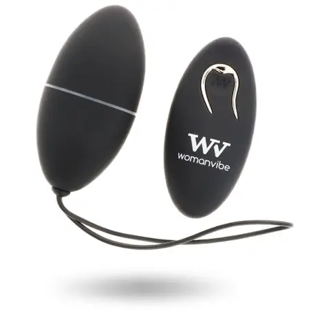 Alsan Huevo Control Remoto Negro Silicona Negro | Womanvibe