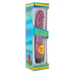 SEVEN CREATIONS - JELLY LILA VIBRATOR FLEX 2