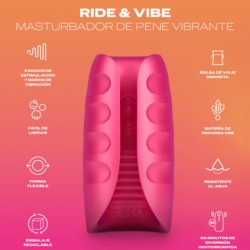 DUREX - TOY MASTURBADOR VIBRADOR RIDE & VIBE DUREX TOYS 2