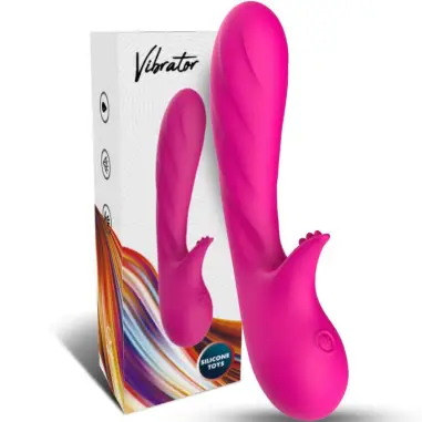 Romance Vibrador con Estimulador Fucsia - 9 Modos | Armony