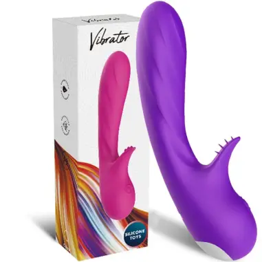 Romance Vibrador con Estimulador Violeta - 9 Modos | Armony