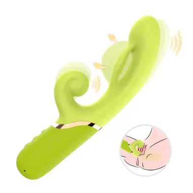 Vibrador Estimulador Punto a Inflable Verde | Armony