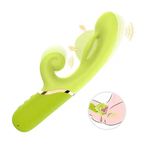 Vibrador Estimulador Punto a Inflable Verde | Armony