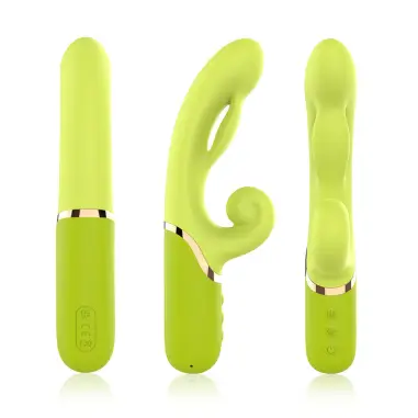 Vibrador Estimulador Punto a Inflable Verde | Armony