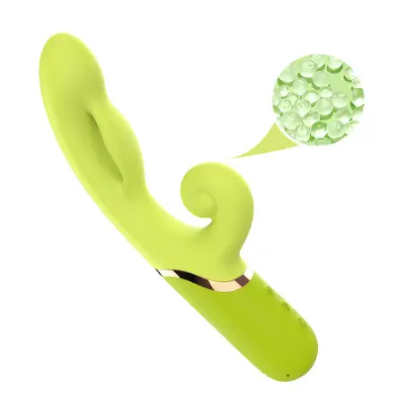 Vibrador Estimulador Punto a Inflable Verde | Armony