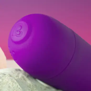 Off - Glo- Girl Vibrador Wand Mini Morado | Rocks