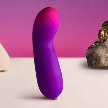 Off - Glow Girl Vibe Vibrador G-Spot Discreto Morado | Rocks