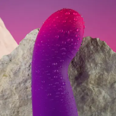 Off - Glow Girl Vibe Vibrador G-Spot Discreto Morado | Rocks