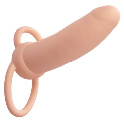 CALEXOTICS - MAXX DOBLE PENETRADOR GRUESO 10 VIBRACIONES NATURAL CALEXOTICS