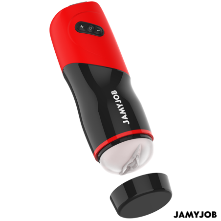 JAMYJOB - XPEED MASTURBADOR VAGINA AUTOMÁTICO 5 MODOS DE EMPUJE Y EFECTO SONIDO JAMYJOB