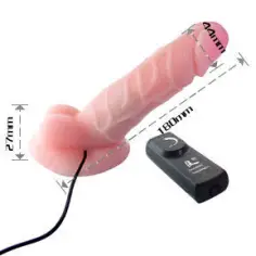 BAILE - PENE REALÍSTICO ROTADOR CIBERSKING LOVECLONE 2