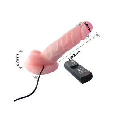 Pene Realístico Rotador Cibersking Loveclone | Baile