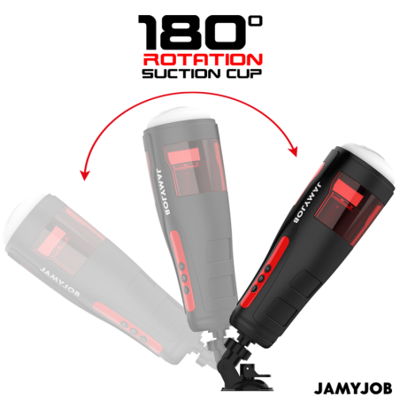 JAMYJOB - CYCLONE MASTURBADOR VAGINA AUTOMÁTICO 10 MODOS ROTACIÓN Y EMPUJE JAMYJOB