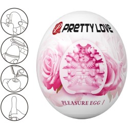PRETTY LOVE - MASTURBADOR MASCULINO HUEVO ROSA PRETTY LOVE FLIRTATION