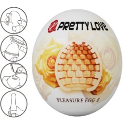 PRETTY LOVE - MASTURBADOR MASCULINO HUEVO NATURAL PRETTY LOVE FLIRTATION