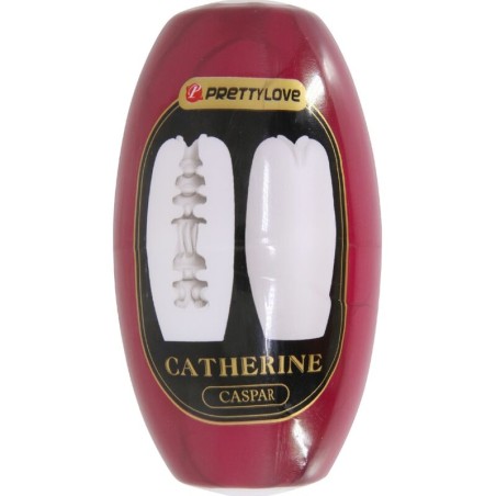 PRETTY LOVE - CATHERINE MASTURBADOR MASCULINO BLANCO PRETTY LOVE FLIRTATION