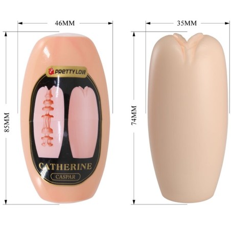 PRETTY LOVE - CATHERINE MASTURBADOR MASCULINO NATURAL PRETTY LOVE FLIRTATION