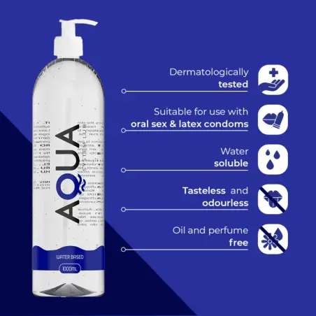 Lubricante Base de Agua 1000 ml | Aqua Quality