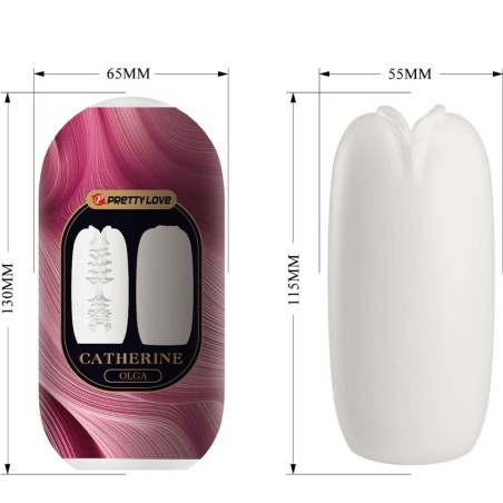 PRETTY LOVE - OLGA MASTURBADOR MASCULINO BLANCO PRETTY LOVE FLIRTATION