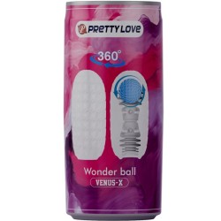 PRETTY LOVE - VENUS X MASTURBADOR MASCULINO MODELO 3 BLANCO PRETTY LOVE 2